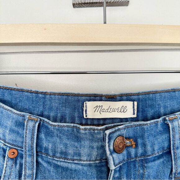 Madewell Women’s 28 High Rise Slim Boyjean Dover Wash - Picture 2 of 8